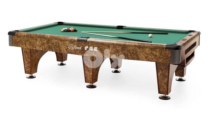 Oxford 9ft 3-Piece Slate Billiard Pool Table – Made in Italy 0