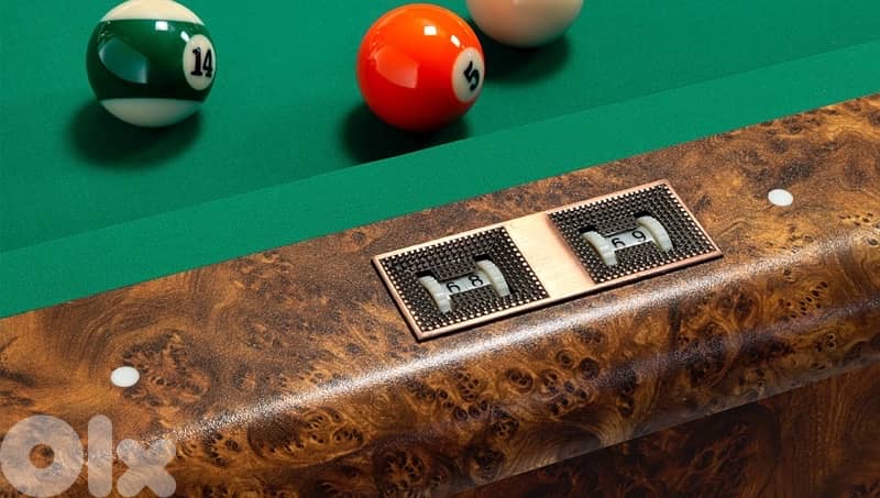 Oxford 9ft 3-Piece Slate Billiard Pool Table – Made in Italy 3