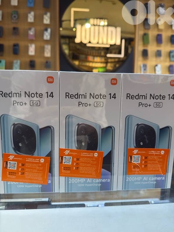 NEW REDMI 14 PRO PLUS 5G 12 RAM 512 GB SCREEN WARRANTY 0