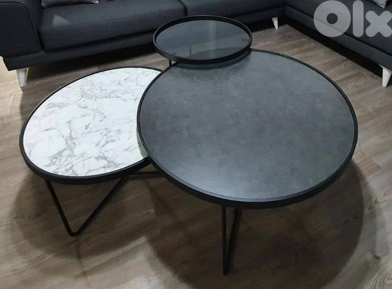 Mercedes tables made of mica wood 0