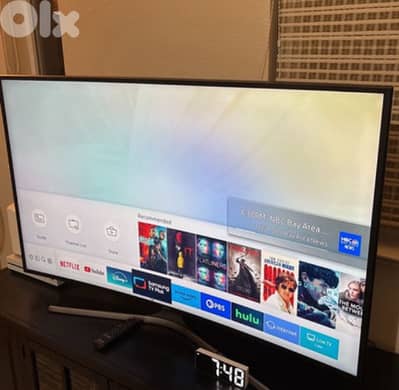 شاشة سامسونج 55انش كورف اورجنل سمارت4k
