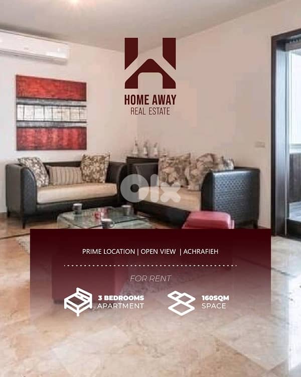 High-End 3 bedroom apartment- Prime Location | Achrafieh 0