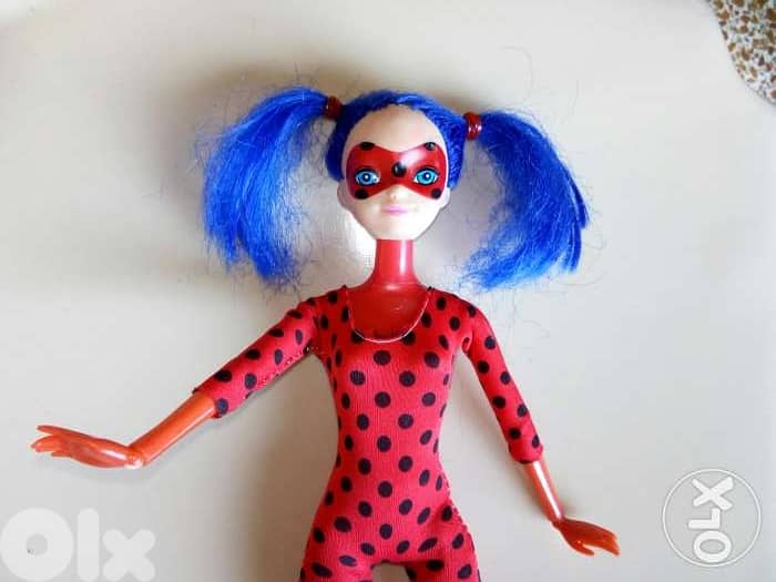 MIRACULOUS LADY BUG Disney Marinette good doll red body flex style=16$ 1