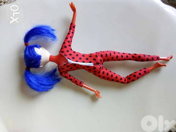 MIRACULOUS LADY BUG Disney Marinette good doll red body flex style=16$ 3