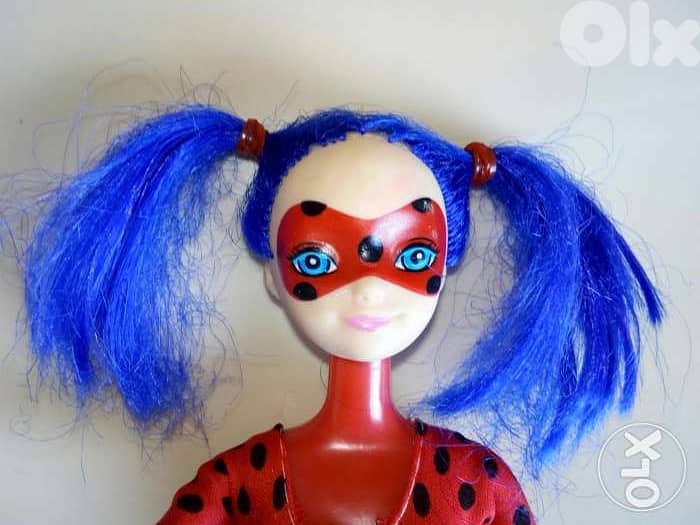 MIRACULOUS LADY BUG Disney Marinette good doll red body flex style=16$ 4
