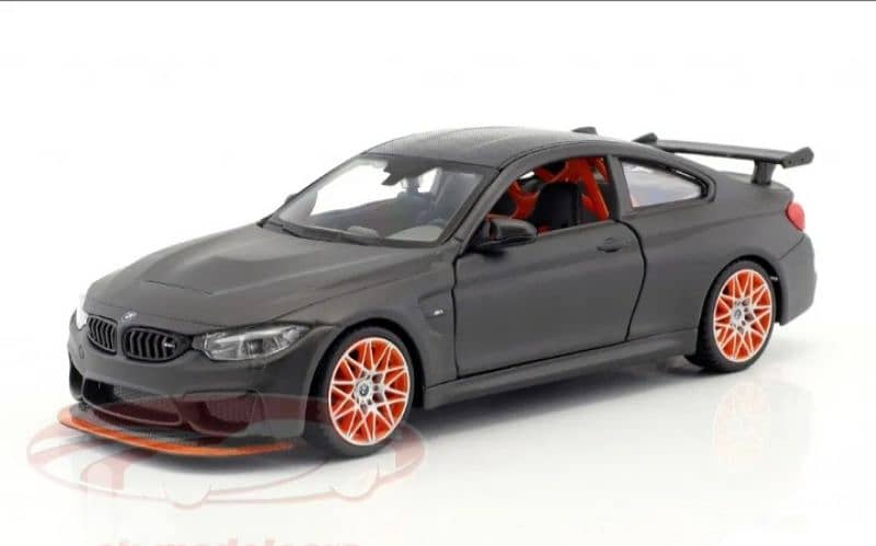 BMW M4 GTS diecast car model 1;24 1