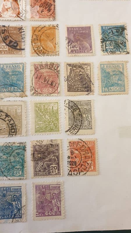Brasil 1920's-1960's 55 stamps Lot# B-119 4
