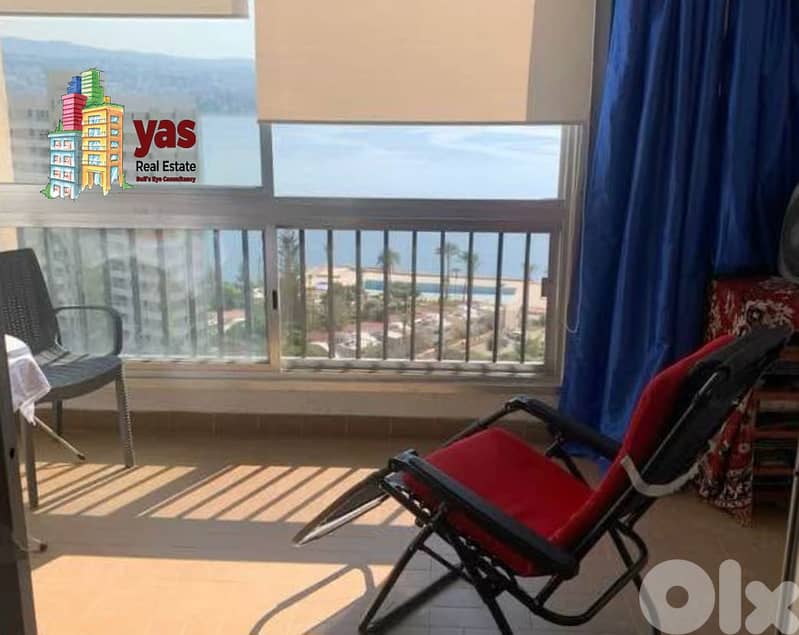 Tabarja 65m2 | Furnished Chalet | Luxury Resort | Sea View | Rent | YV 1