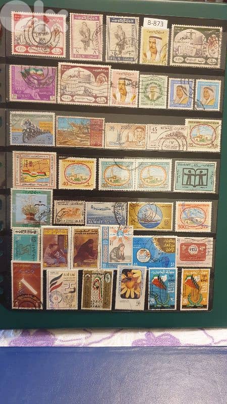 Kuwait since 1960's x 38 stamps Lot # B-873 0