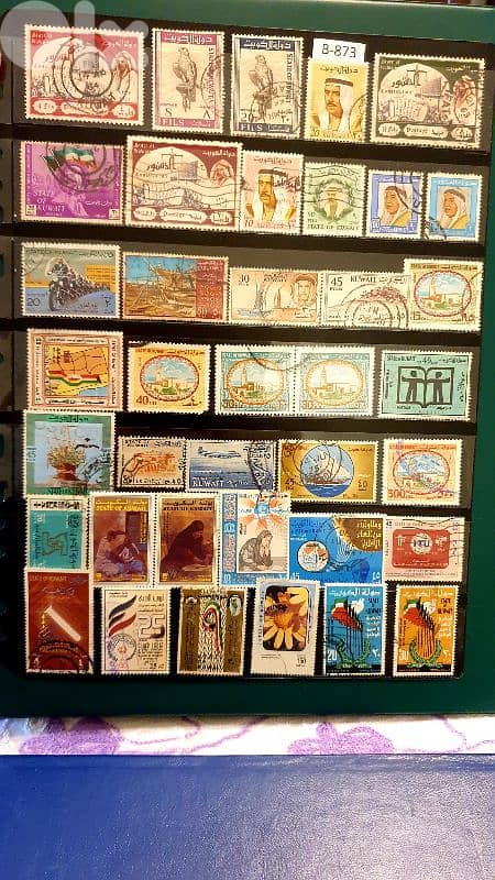 Kuwait since 1960's x 38 stamps Lot # B-873 2