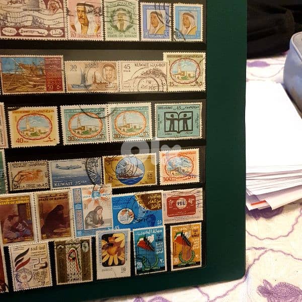 Kuwait since 1960's x 38 stamps Lot # B-873 3