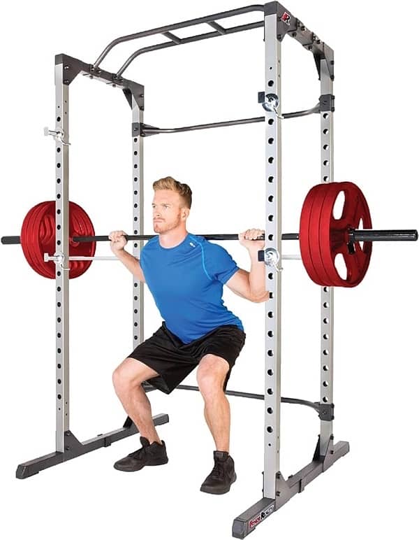 cage and squat rack with land mind 0