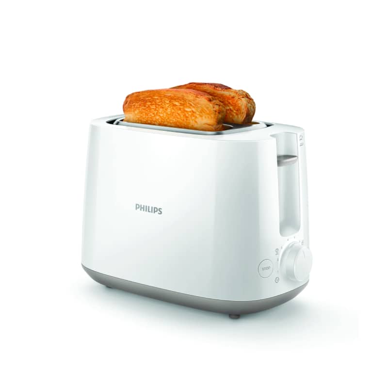 Philips Daily Collection Toaster HD2581 (White) – 2‑Slice, 830 – 900 W 2