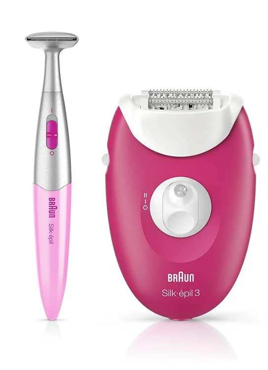 Braun Silk-épil 3 SE3420 Epilator & Bikini Trimmer – Corded, 20 Tweeze 0