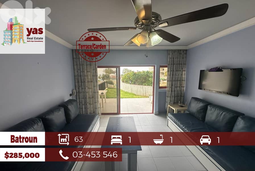 Batroun 63m2 | Furnished | Luxury | Sea View | PA | 0