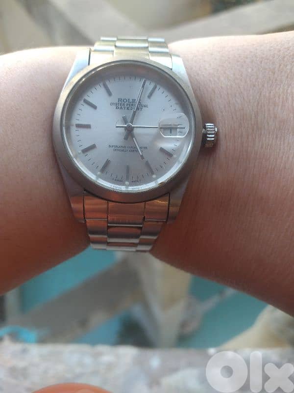 watch copy rolex oyster used twice perfect condition 0