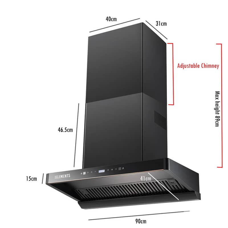 KB ELEMENTS KITCHEN HOOD 90cm - ELK152H90 6
