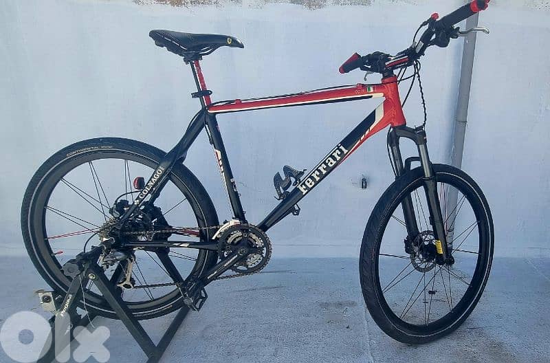 colnago Ferrari design 26 inch 9 x3 vitess xt hydrolik brake medium 0