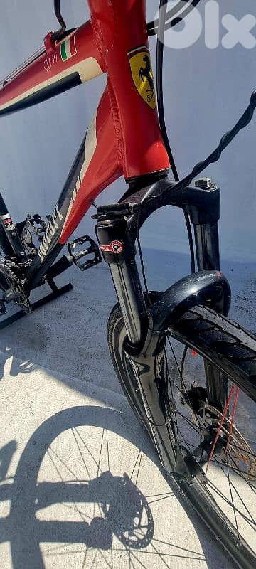 colnago Ferrari design 26 inch 9 x3 vitess xt hydrolik brake medium 5
