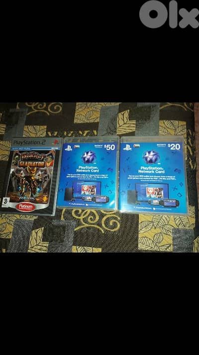 original platinum PS2 the best of playstation2 and two network cards