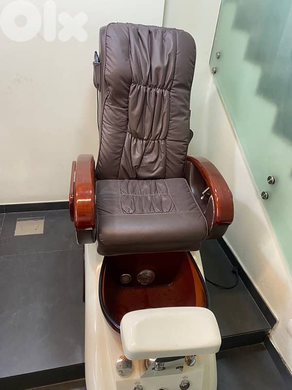 used pedicure chair for institue 2