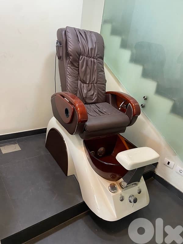 used pedicure chair for institue 3