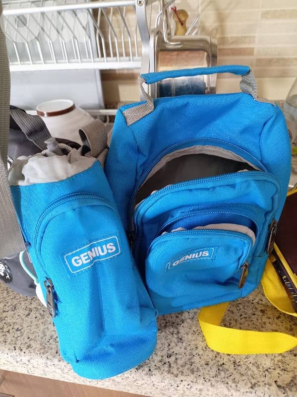 Genius lunch bag and bottle 0
