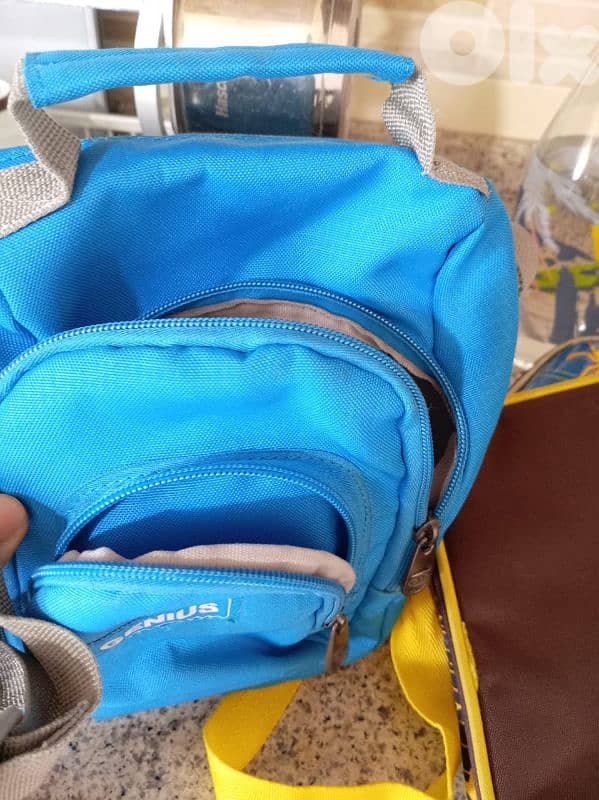 Genius lunch bag and bottle 1