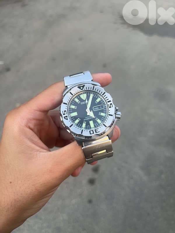 Seiko monster gen 1 (only one in Lebanon, model from 2001) 0