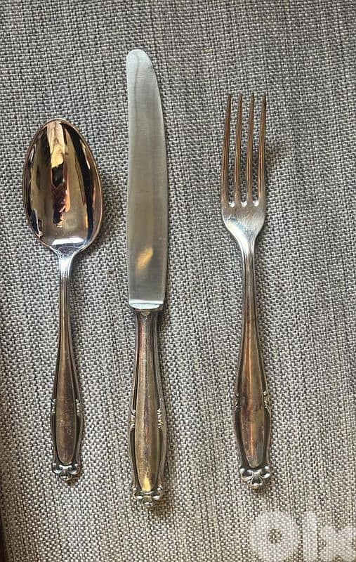 cutlery silver Solingen 120 pieces silver plated with box 2