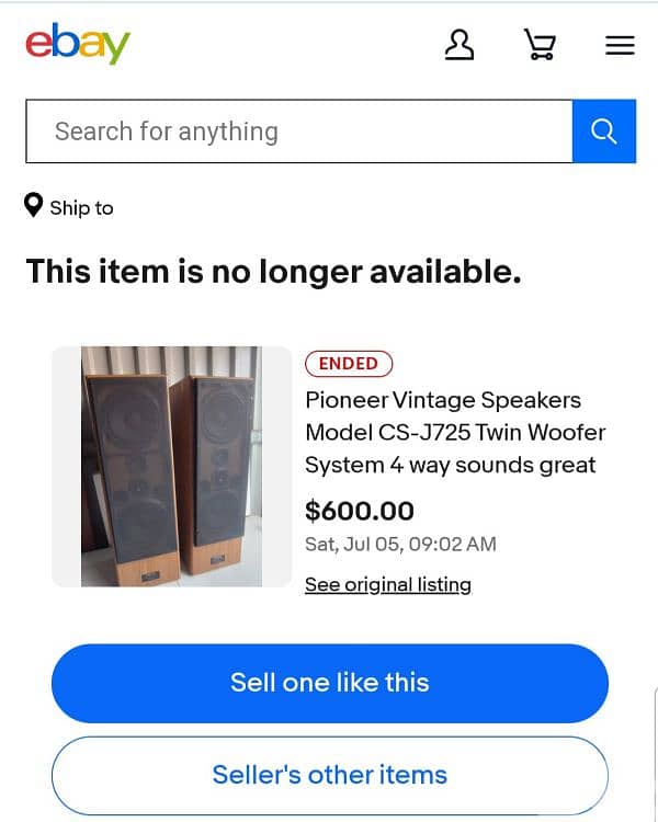 ventage pioneer speakers cs j725 3