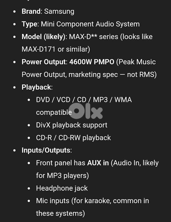 samsung stereo 4600 w 1