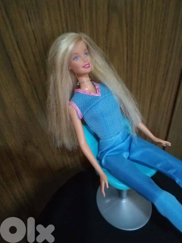 SECRET MESSAGES Barbie Vintage Mattel97 Rare Great doll+Shoes+Chair=35 7