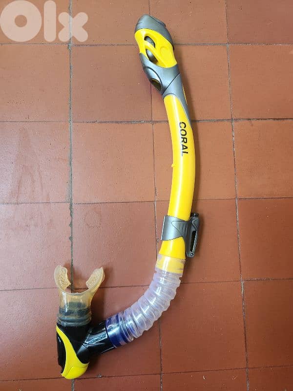 mask breathing pipe 1