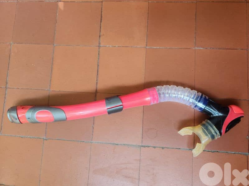 mask breathing pipe 1