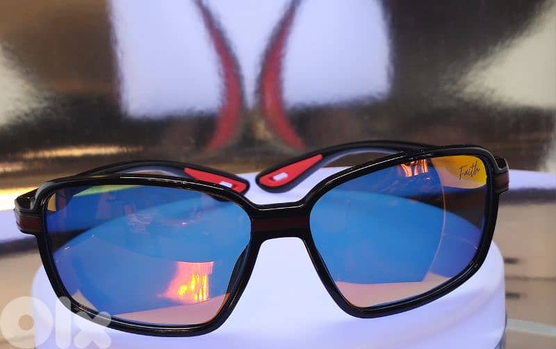 FAITH brand red mirror Polarized Sunglasses with UV protection 0