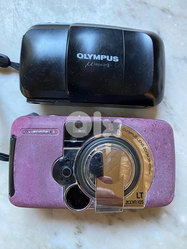 Olympus Mju 1 -Olympus LT-1 zoom 105 point and shoot film camera 0
