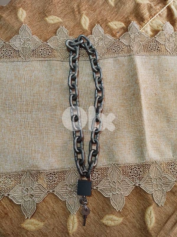 جنزير بسكليت مستعمل نضيف السعر 15$ 1