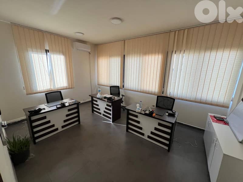 furn el chebback unfurnished office 90 sqm for rent #6712 0