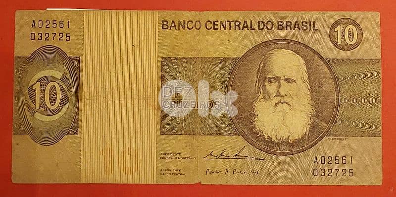 Brasil 10 Cruzeiros 1980 P-233c 0