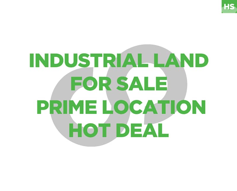 Hot Deal – Industrial Land | Road Access –Mazraat Yachouh REF#HS124857 0