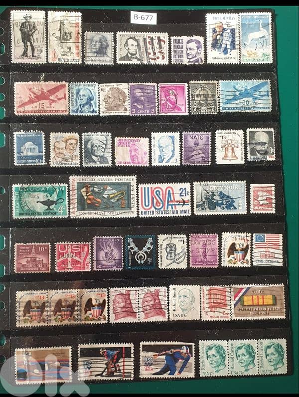 USA since 1960's old 49 stamps Lot # B-677 0