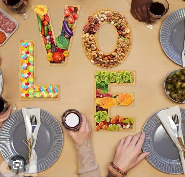 beautiful breakfast and sweets serving wood plates 4