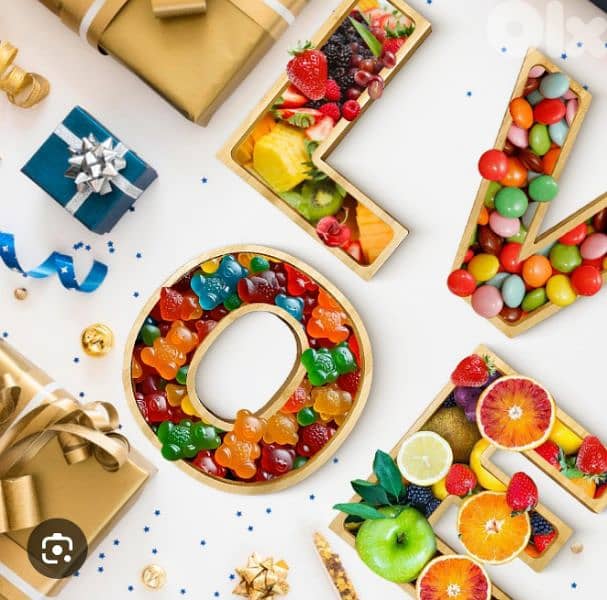 beautiful breakfast and sweets serving wood plates 5