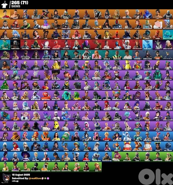 fortnite account stacked 0