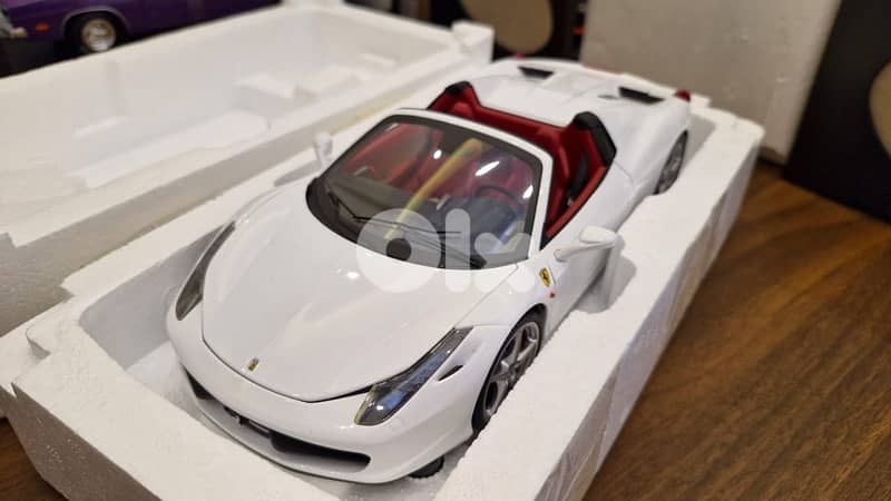Diecast Ferrari 458 Italia - Hotwheels Elite 1:18 2