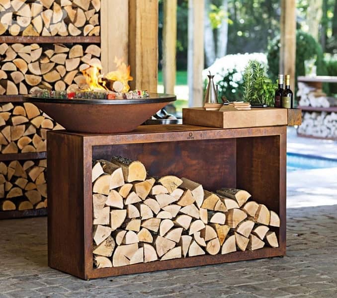 barbecue wood grill BBQ 1