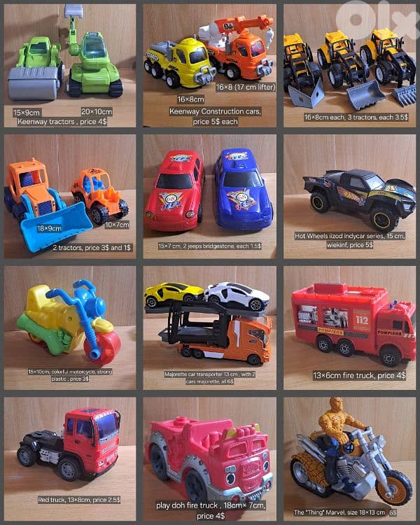 big collection of cars and toys 1