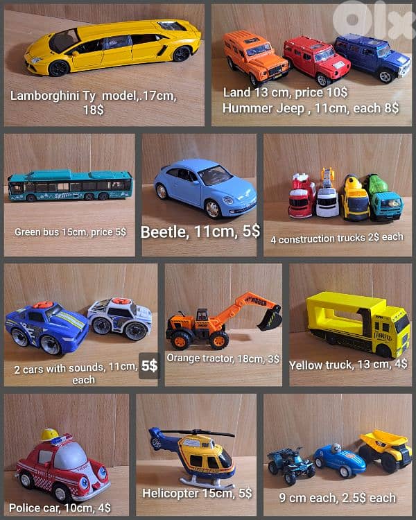 big collection of cars and toys 2