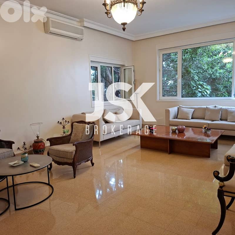 L18891 - Charming 3-Bedroom Apartment For Rent in Hamra, Ras Beirut 0